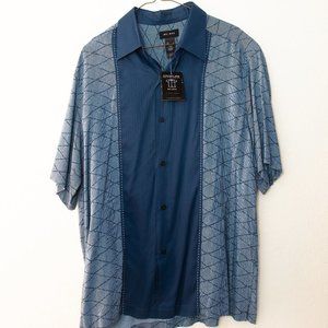 Axcess men's shirt blue sz L NWT